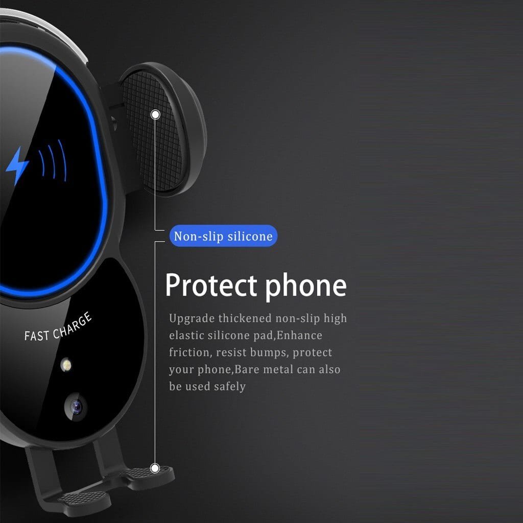 10W Wireless Mounted Car Fast Charger